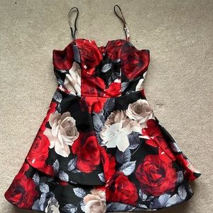 homecoming floral dress size 11/12